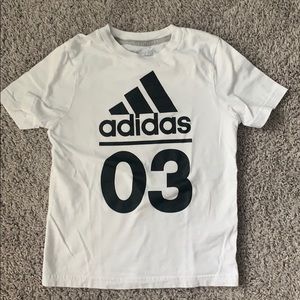 Adidas T-shirt, boys size 4